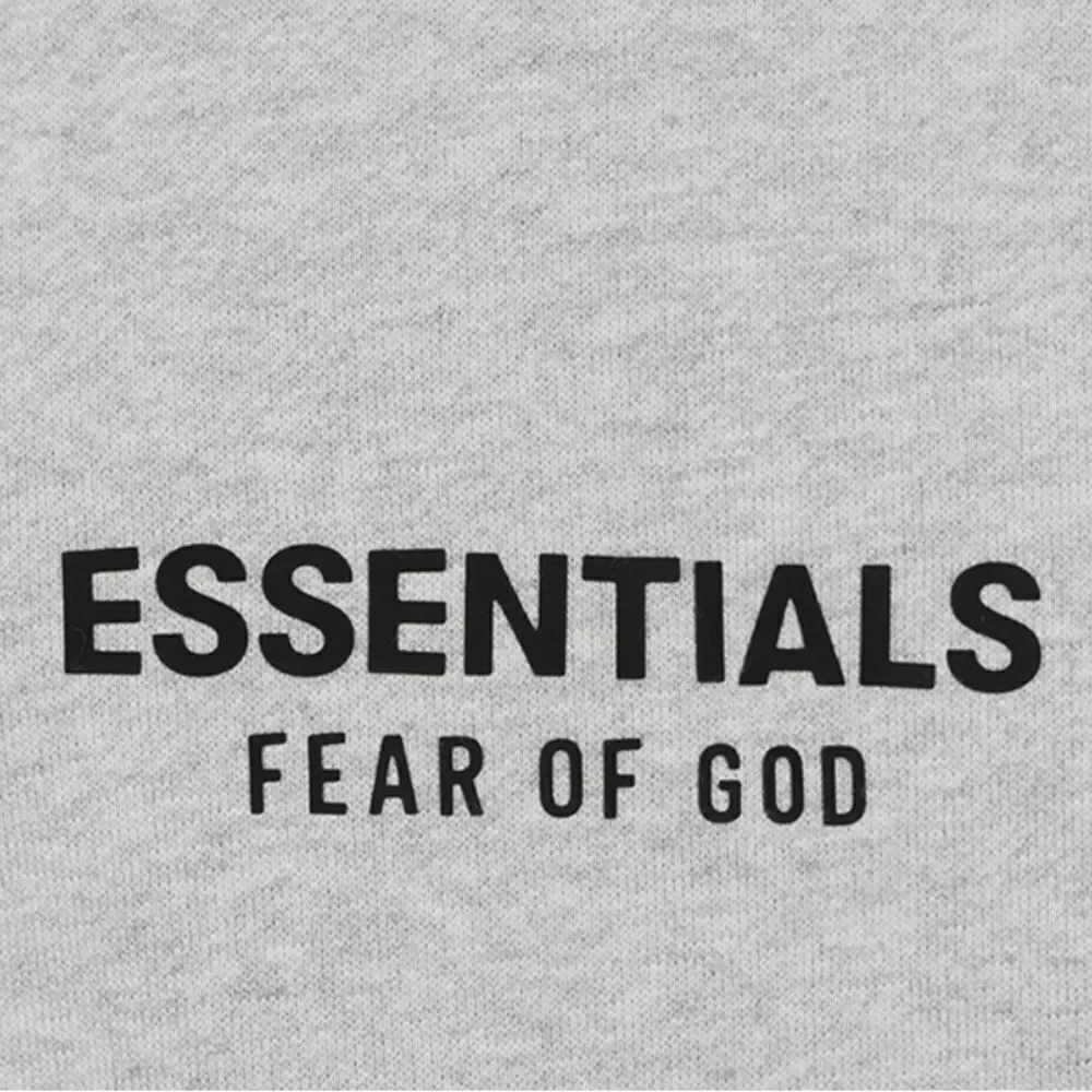 FEAR OF GOD ESSENTIALS Light Oatmeal Relaxed Sweatshirt  XL FOG Bag